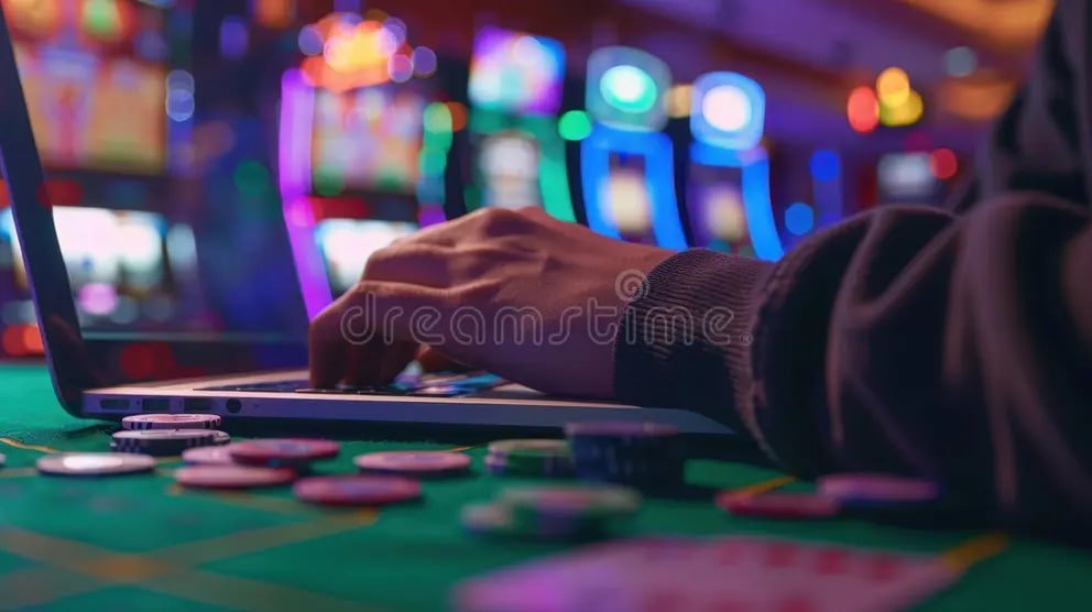 be 2014 tabletop casino-style layout with soft brown lighting